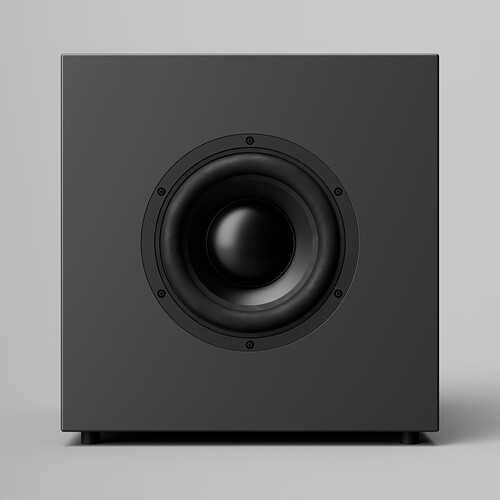 SUB82 Cube Front BK